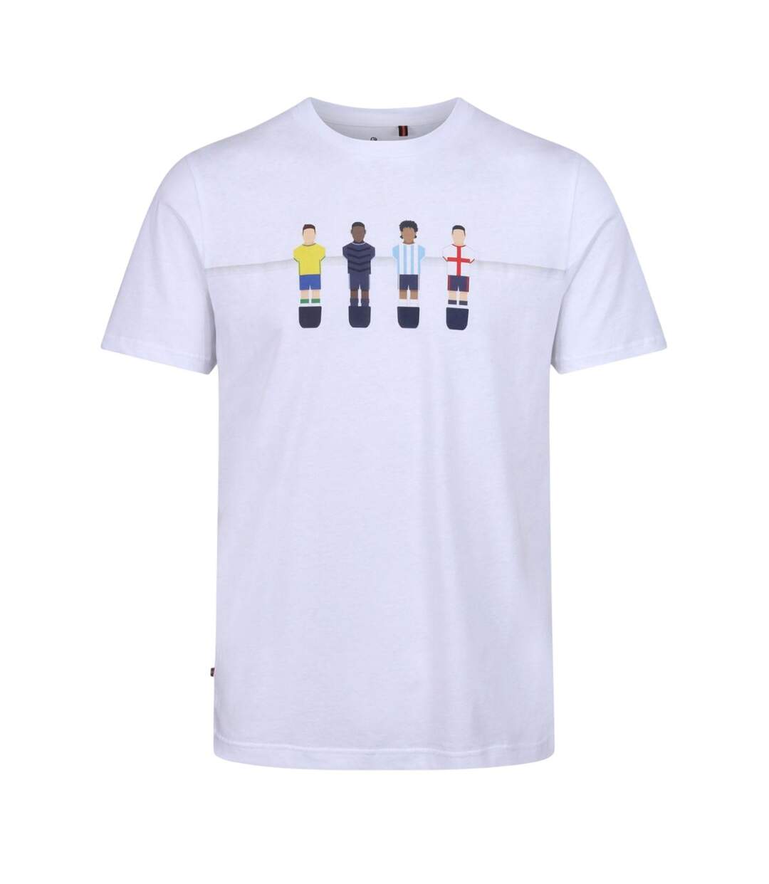 T-shirt Flat Back Homme Blanc Luke 1977-1