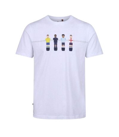 T-shirt Flat Back Homme Blanc Luke 1977