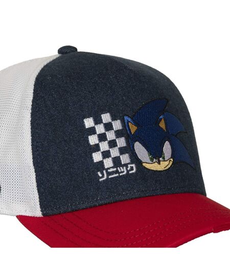 Casquette trucker premium avec filet et patch Sonic Capslab