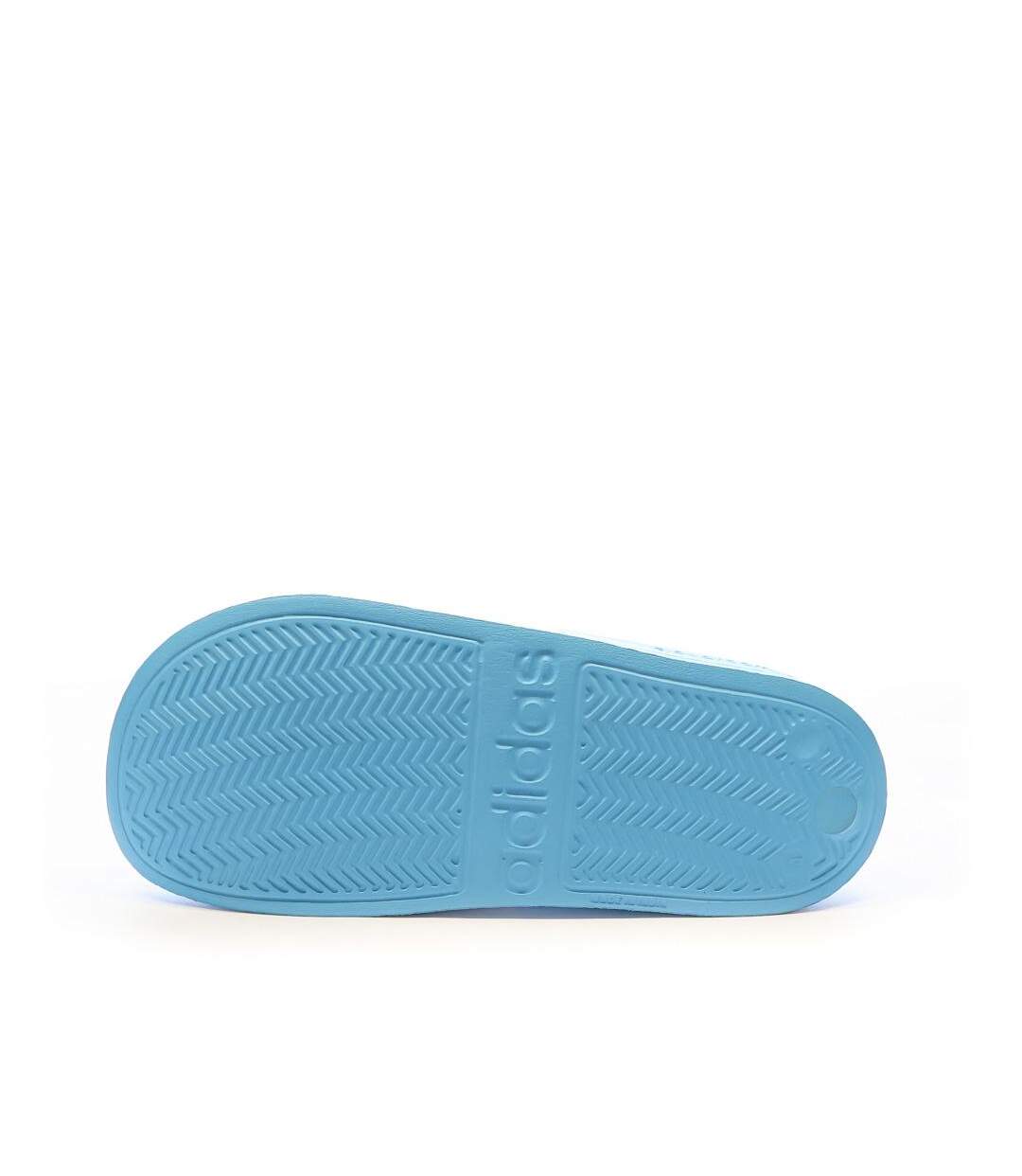 Claquettes Blanches/Bleu Femme Adidas Adilette Shower - 37-2