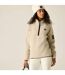 Womens/ladies Slide Out Fleece Top White Pepper Dare 2B-1