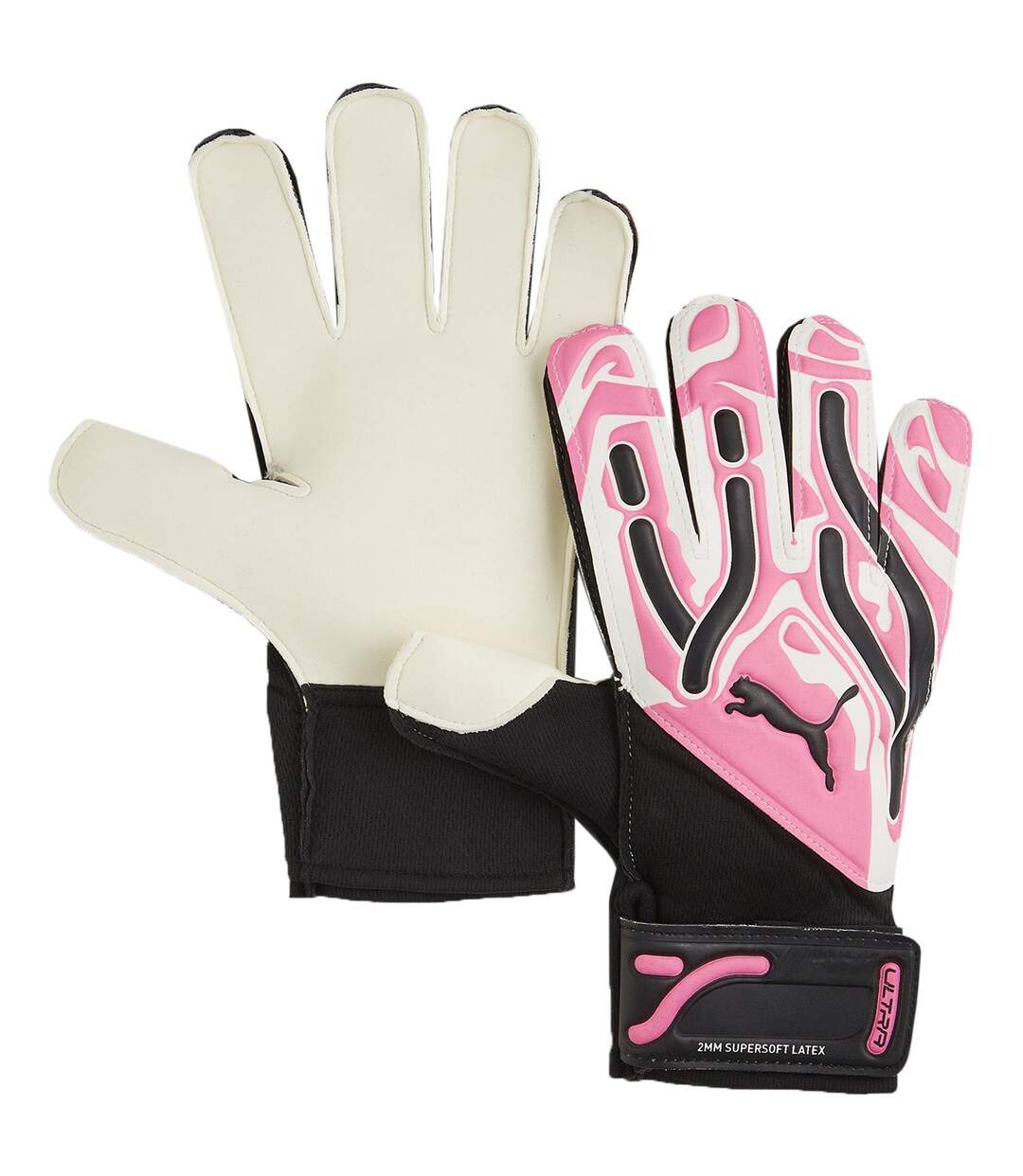Gants De Gardien De But Ultra Play Homme Blanc Rose Puma-1