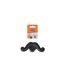 Jouet pour Chien Moustache 14cm Noir