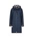 Womens/ladies Long Length Waterproof Jacket Marine Lazy Jacks-1