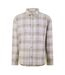 Chemise Motif/style À Carreaux Homme Blanc Cassé Chiné Jack Wills-2