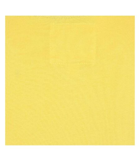 T-shirt Motif/style Surfeur Homme Jaune Lazy Jacks
