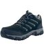 Mens Mount Suede Low Waterproof Walking Shoes Black Grey Karrimor-4