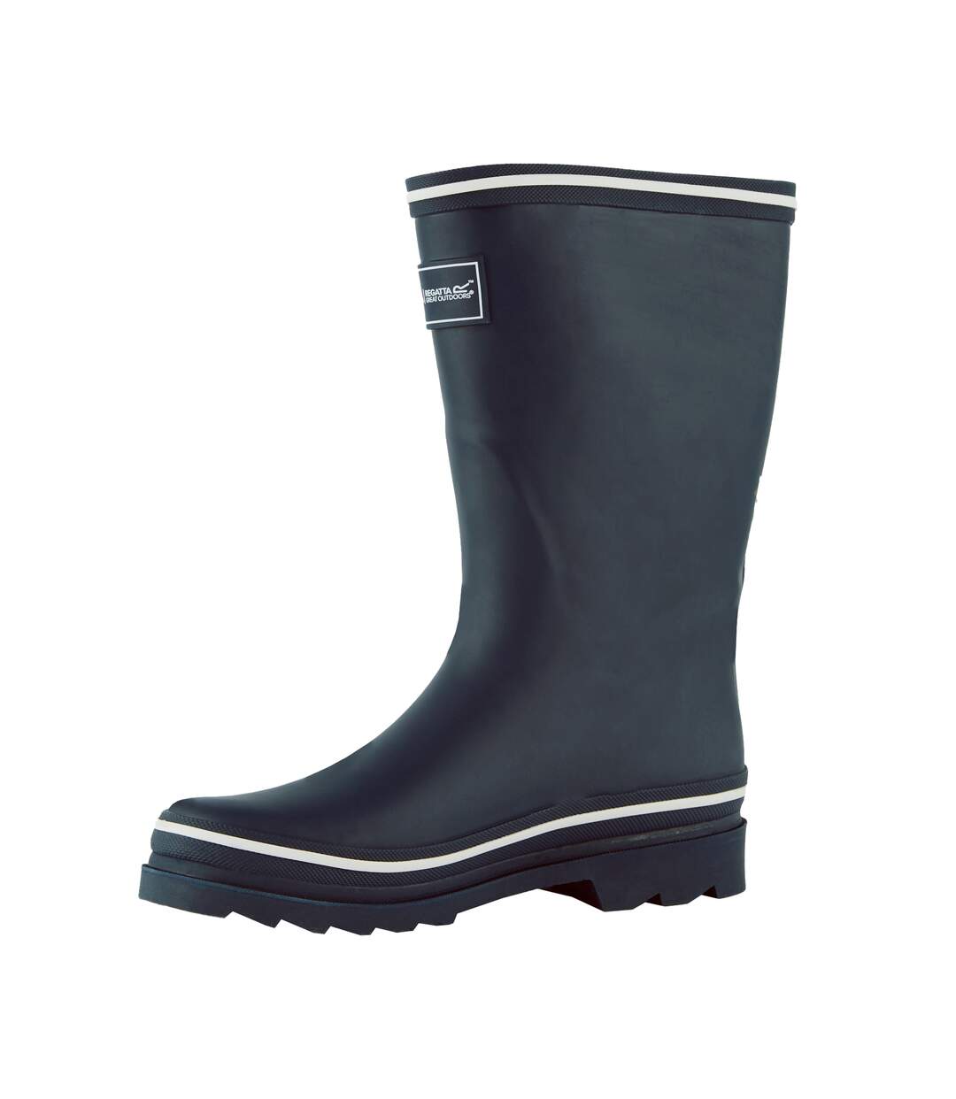 Bottes De Pluie Motif/style Logo Amelia Femme Bleu Marine Regatta-3