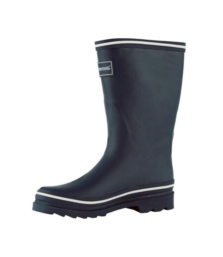 Bottes De Pluie Motif/style Logo Amelia Femme Bleu Marine Regatta