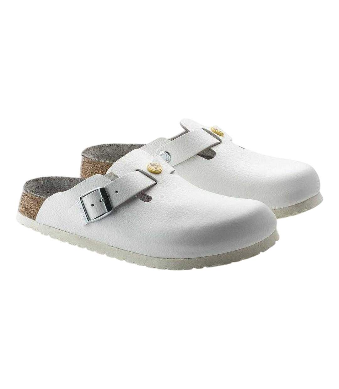 Sabots Médical Boston Femme Blanc Birkenstock-1