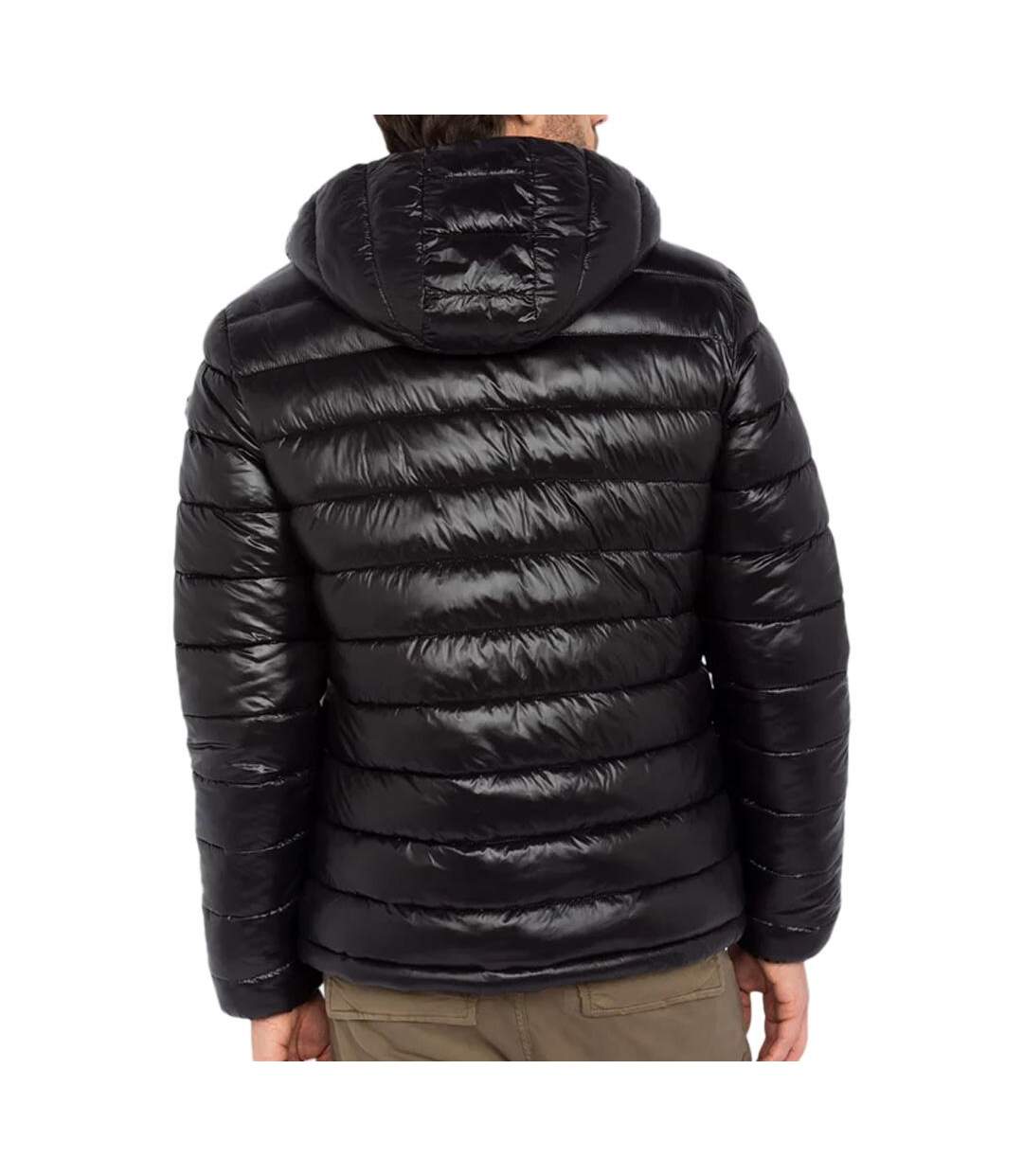Doudoune noire homme schott drago-2