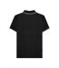 Polo Ss24 Homme Noir Gris Lambretta-3