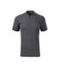 Polo Motif/style Losange Premium Homme Anthracite Malfini-1