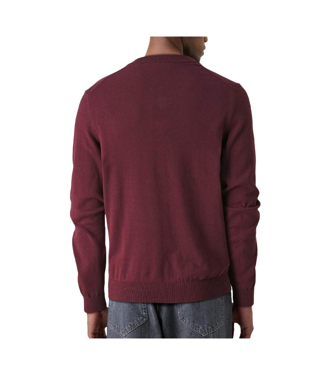 Pull bordeaux homme lacoste sequoia - 3xl-2