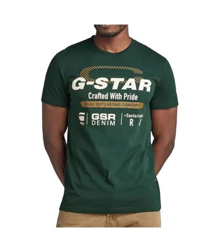 T-shirt Vert Homme G-Star Raw Old Skool - M