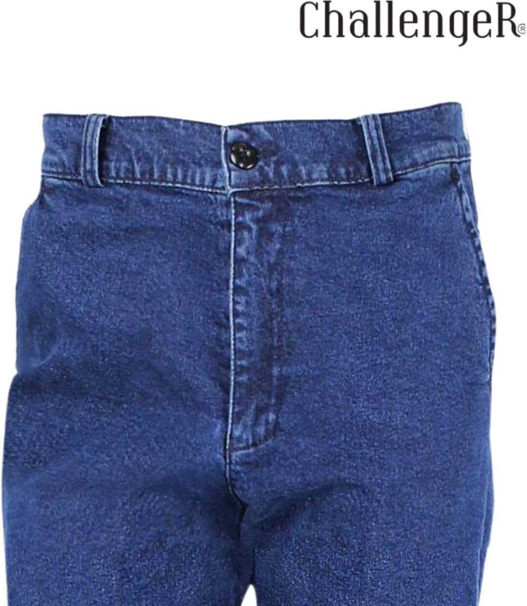 CHALLENGER MACK2 — Jean poche biais bleu stone : le confort denim au quotidien-3