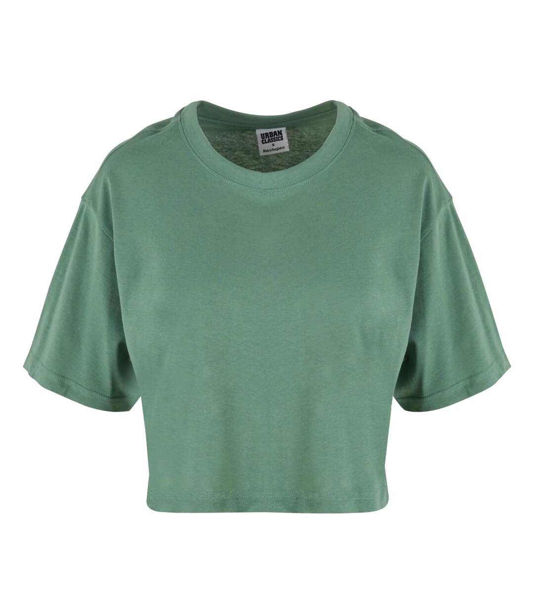 T-shirt Court Femme Vert Sauge Urban Classics-1