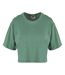 T-shirt Court Femme Vert Sauge Urban Classics-1