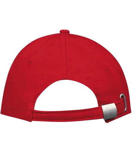 Casquette de baseball buffalo unisexe rouge SOLS