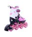 Patins À Roulettes Alignées Dasty Enfant 41-42 Fr Blanc Rose Tempish-2