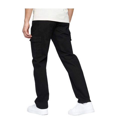 Jean À Poches Kremtap Homme Noir Uni Crosshatch