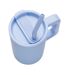 Cube recycled stainless steel 800ml travel mug one size light blue XD Collection-2