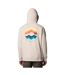 Sweat À Capuche Motif/style Graphique Trek Homme Beige Columbia-2