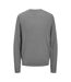 Mens Cashmere Blend Relaxed Fit Sweatshirt Grey Jack And Jones-2