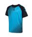 Maillots de sport noir/bleu homme hummel graphic universe jersey-1