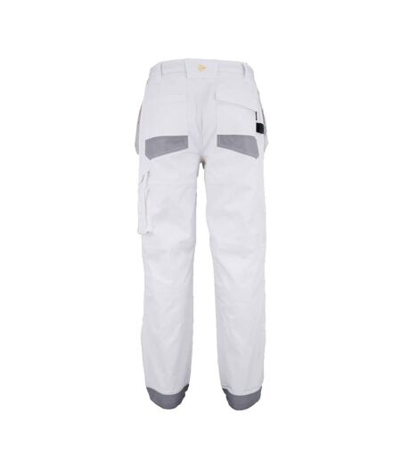 Pantalon De Travail Homme Blanc Gris Dunlop