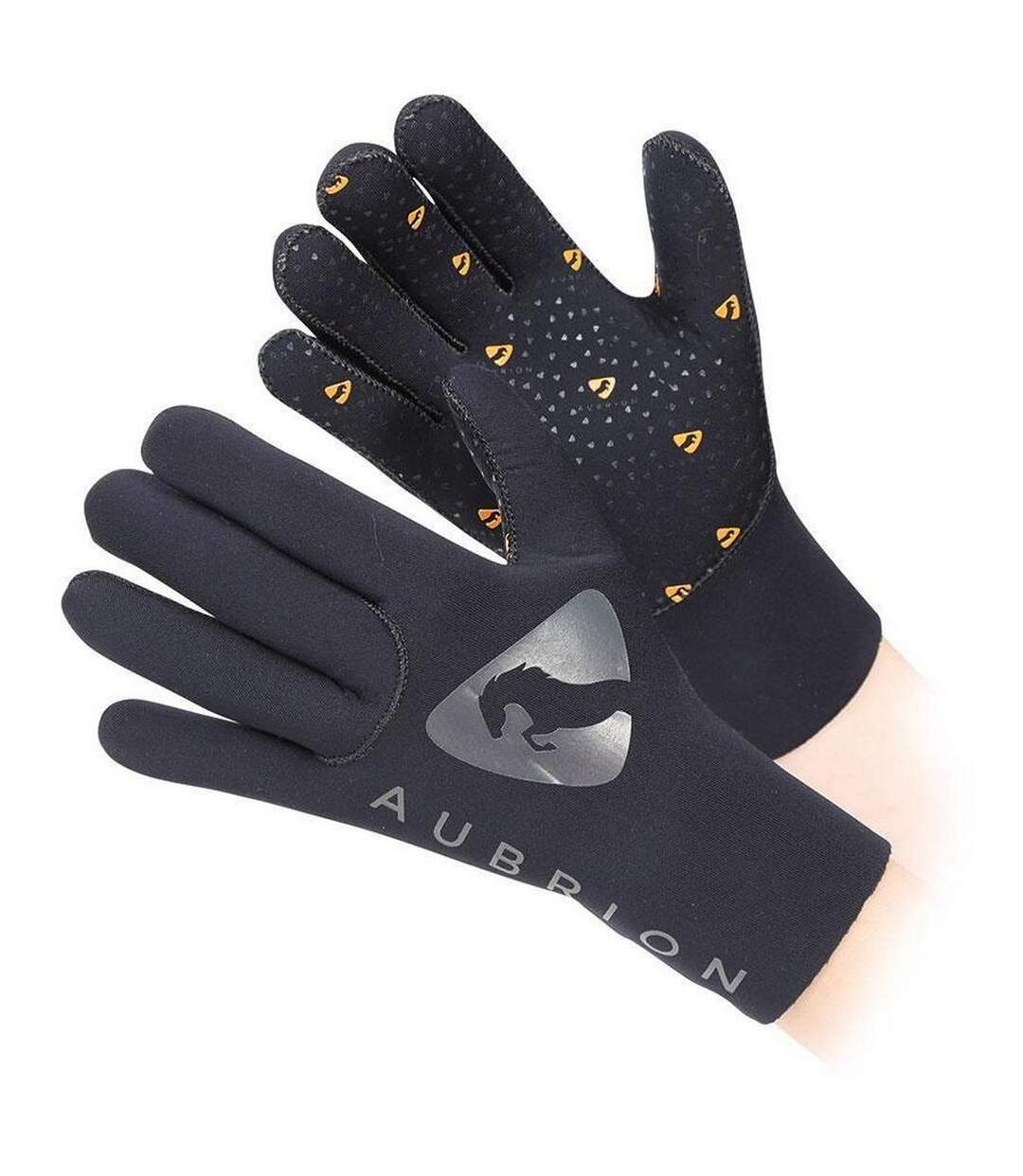 Gants D´écurie Noir Aubrion-1