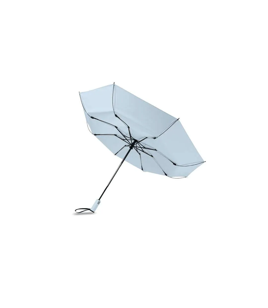 Parapluie Pliant Agumbe Taille Unique Bleu Clair MidOcean-4