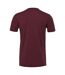 Canvas T-shirt À Manches Courtes Homme Bordeaux Bella + Canvas-2