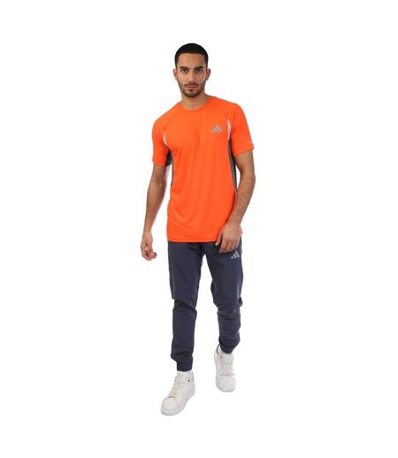 Mens Climacool T-shirt Orange Adidas