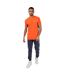 Mens Climacool T-shirt Orange Adidas-4