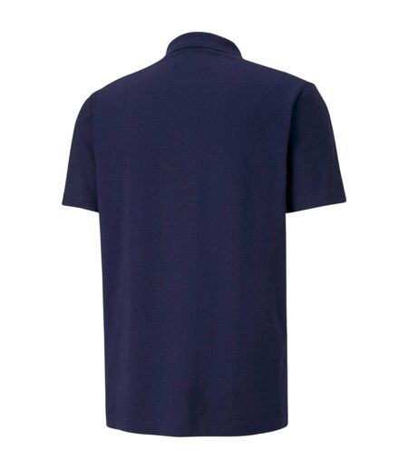 Mens Team Goal Polo Shirt Peacoat Puma