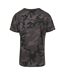 T-shirt Motif/style Camouflage Adulte Gris Foncé Build Your Brand-2