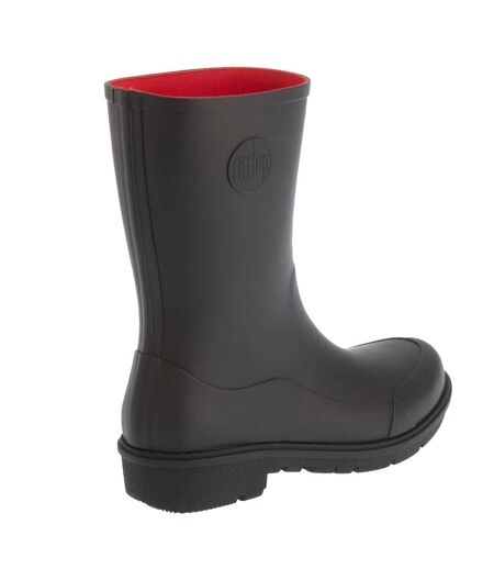 Womens/ladies wonderwelly technology boots black FitFlop
