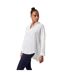 Womens/ladies Popover Crepe Recycled Shirt Winter White French Connection-4