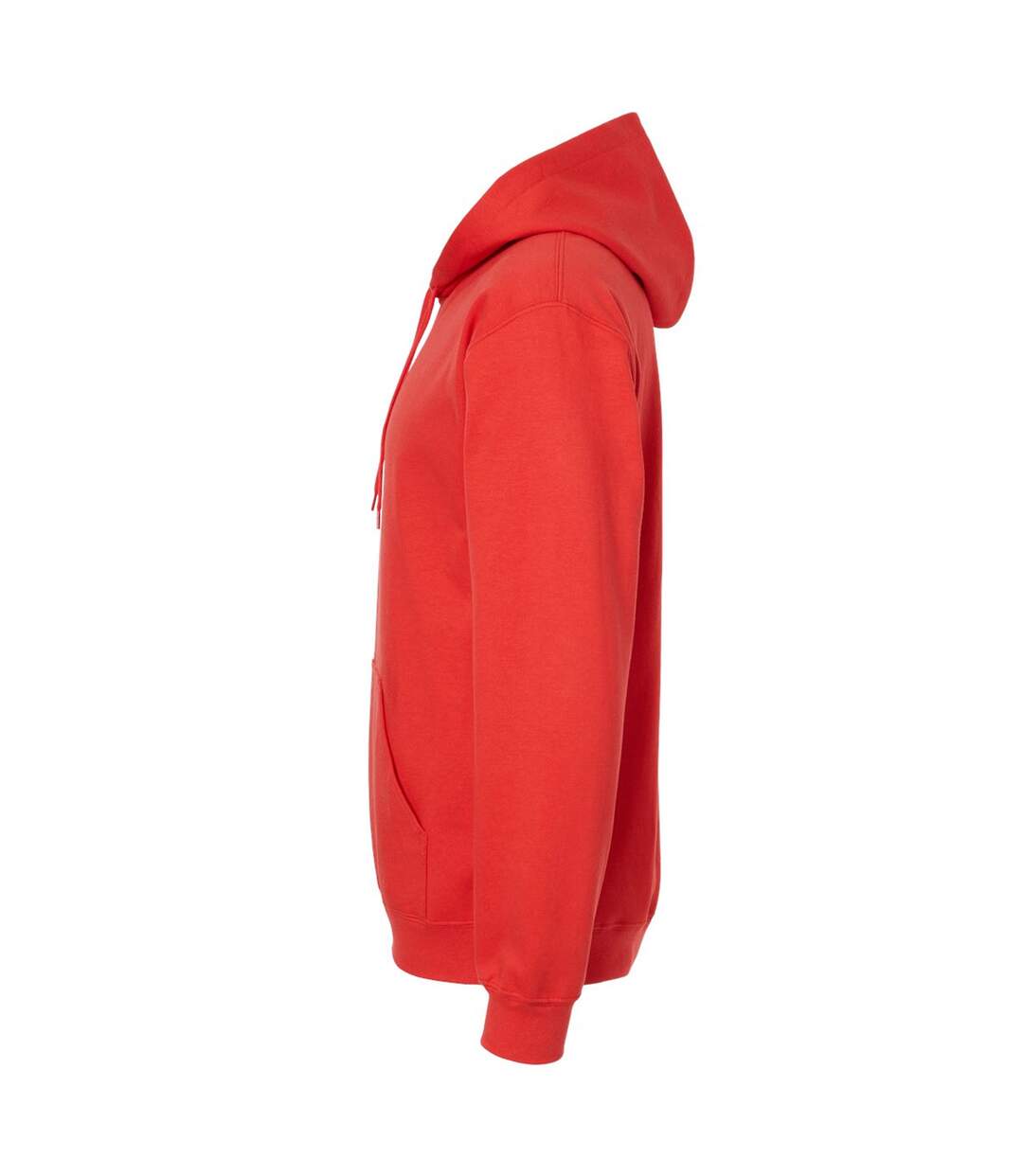 Gildan Unisex Adult Softstyle Fleece Midweight Hoodie (Red)