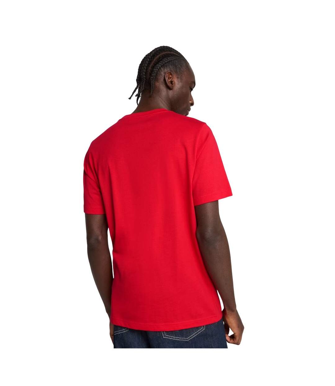 T-shirt Style Logo Ess No.1 Homme Rouge Puma-4