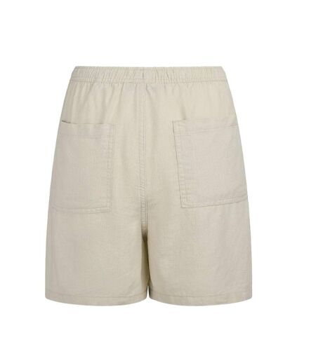 Short en lin beige femme teddy smith jett linen