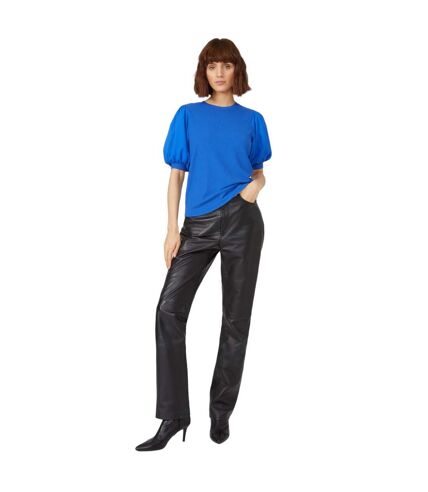 T-shirt femme bleu cobalt Principles