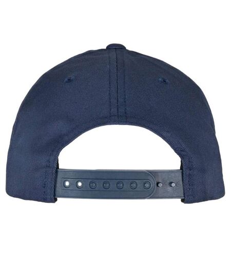Casquette Ajustable Motif/style Courbé Bleu Marine Flexfit