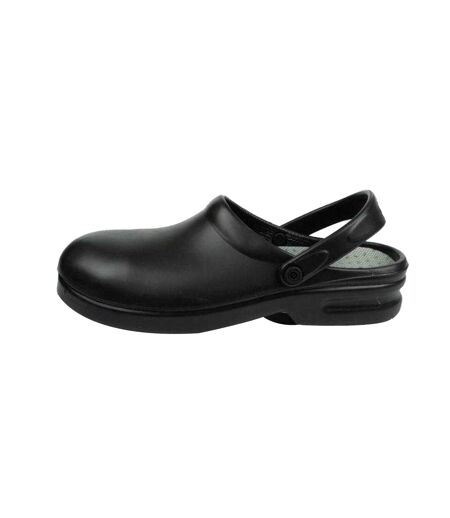 Sabots Motif/style Uni Adulte Noir Safeway