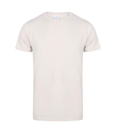 Skinni Fit - T-shirt manches courtes FEEL GOOD - Homme (Blanc cassé) - UTRW4427