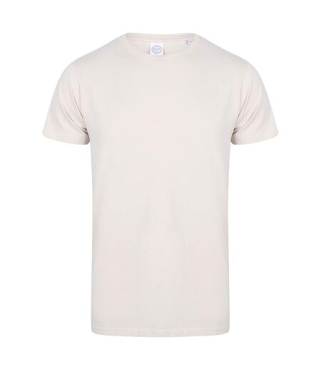 Skinni Fit - T-shirt manches courtes FEEL GOOD - Homme (Blanc cassé) - UTRW4427