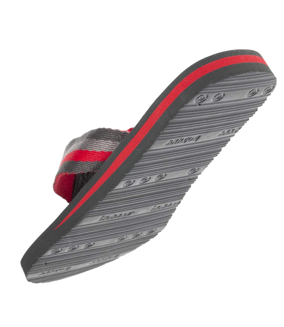 Isotoner Tongs homme très confortables, tiges larges-5