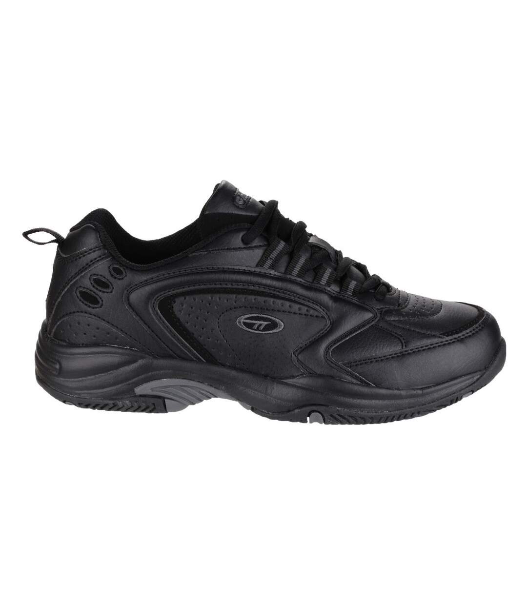 Hi-Tec Mens Blast Lite Lace Up Trainers (Black) - UTFS3210-2