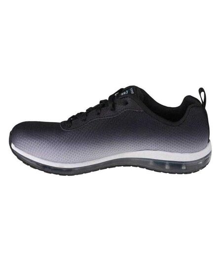 Baskets Motif/style Ombré Skech-air Femme Noir Gris Argent Skechers